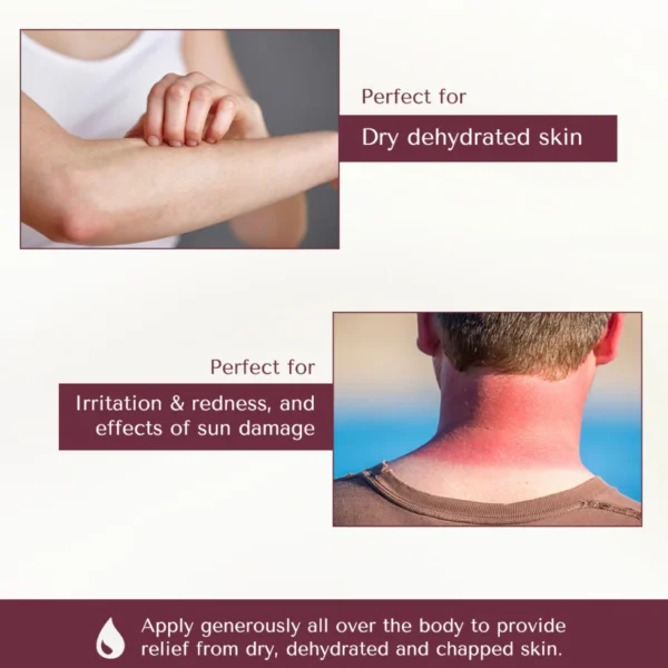 Barva - Pomegranate Body Lotion with Vitamin E & Aloe Vera | best for dry dehydrated skin - Image 4