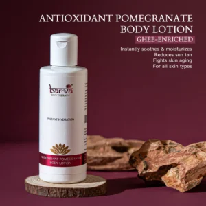 Barva - Pomegranate Body Lotion with Vitamin E & Aloe Vera | best for dry dehydrated skin